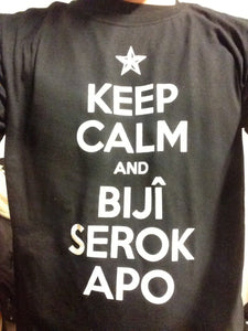 T-shirt - Keep Calm And Biji Serok Apo