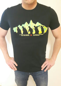 T-shirt - "Leta inte bland bergen..."